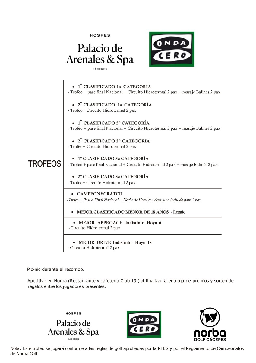 Bases del torneo, página 2