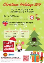 Cartel Campus de Navidad 2019